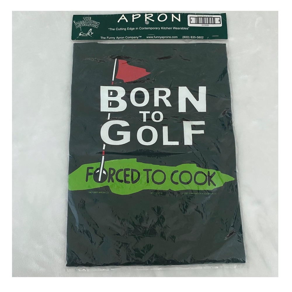 Funny Golf print Apron